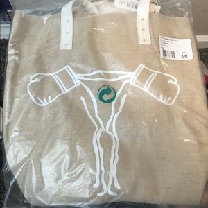 Alice + Olivia Ao x Zoe Buckman canvas tote